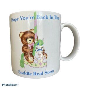 Vintage 1980’s RUSS Get Well Soon Coffee Mug